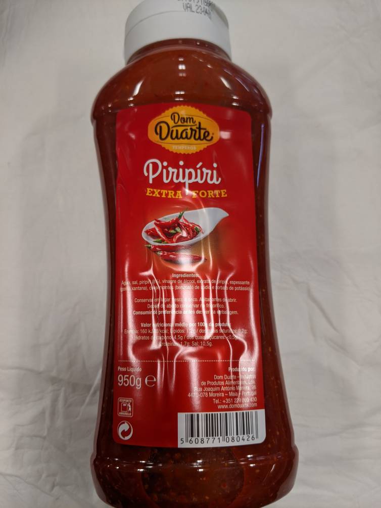 DOM DUARTE PIRIPIRI EXTRA FORTE 950G
