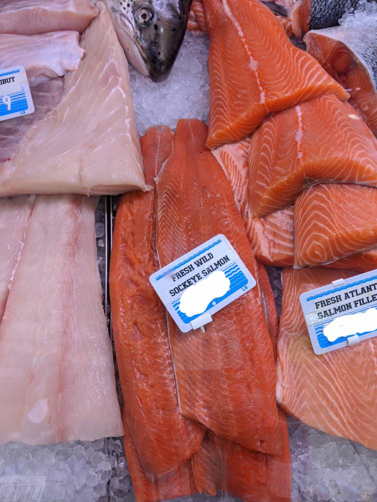 FRESH WILD SOCKEYE SALMON FILLETS