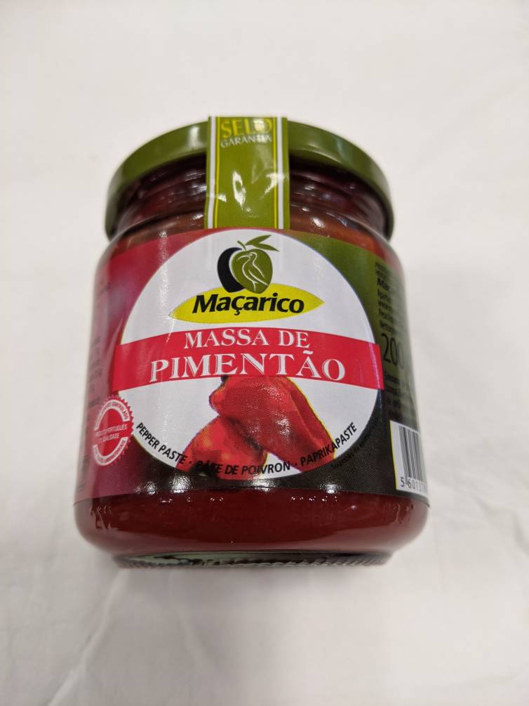 MACARICO MASSA DE PIMENTAO 200G
