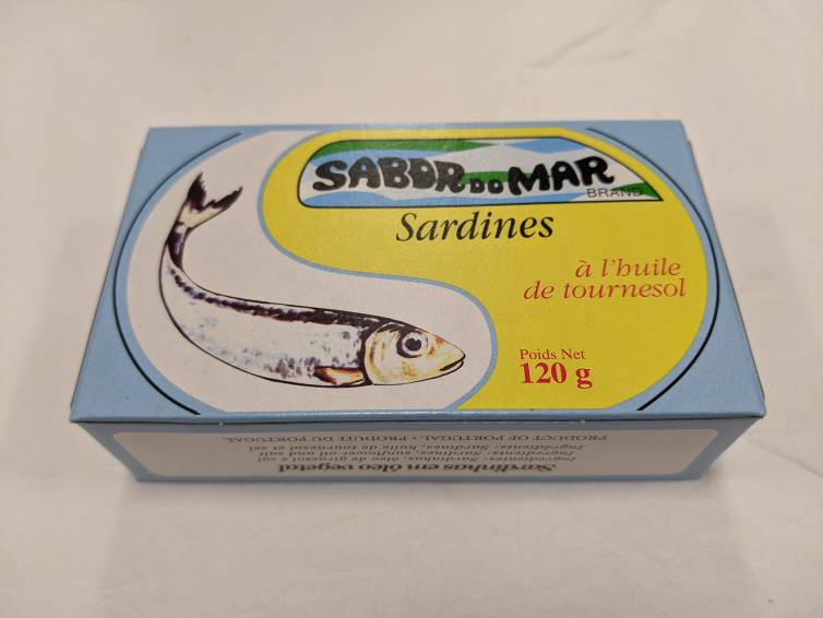SABOR DO MAR SARDINES IN OLIVE OIL 120G
